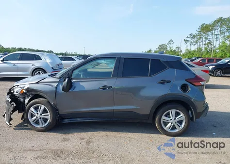 2023 Nissan Kicks S Xtronic Cvt из США, поврежденный, VIN 3N1CP5BV2PL487717